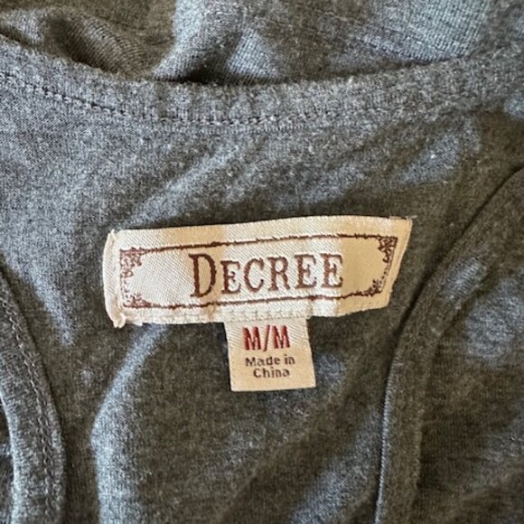 Grey Tank with Gold and Silver Sequin Tank Top 8422 - Picture 7 of 7